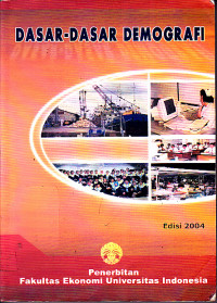 Image of Dasar-Dasar Demografi Edisi 2004