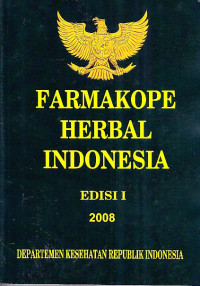 Image of Farmakope Herbal Indonesia Ed.1