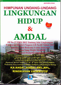 Image of Himpunan Undang-Undang Lingkungan Hidup & Amdal