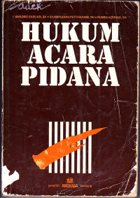 Image of Hukum Acara Pidana
