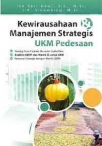 Image of Kewirausahaan & Manajemen Strategis UKM Pedesaan