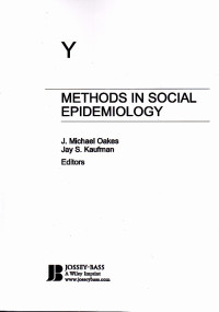 Image of Methods in Social Epidemiology