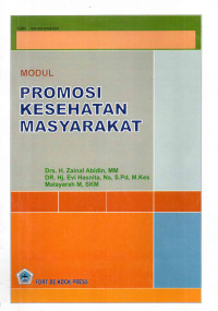 Image of Modul Promosi Kesehatan Masyarakat