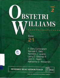Image of Obstetri Williams Ed.21 Vol.2