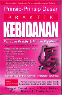 Image of Prinsip-Prinsip Dasar Praktik Kebidanan