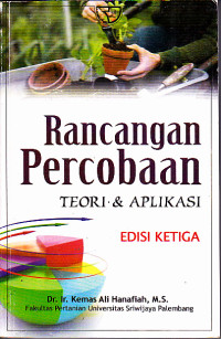 Image of Rancangan Percobaan :  Teori & Aplikasi Ed.3