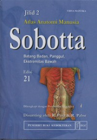 Image of Sobotta Atlas Anatomi Manusia Jilid 2 Ed.21
